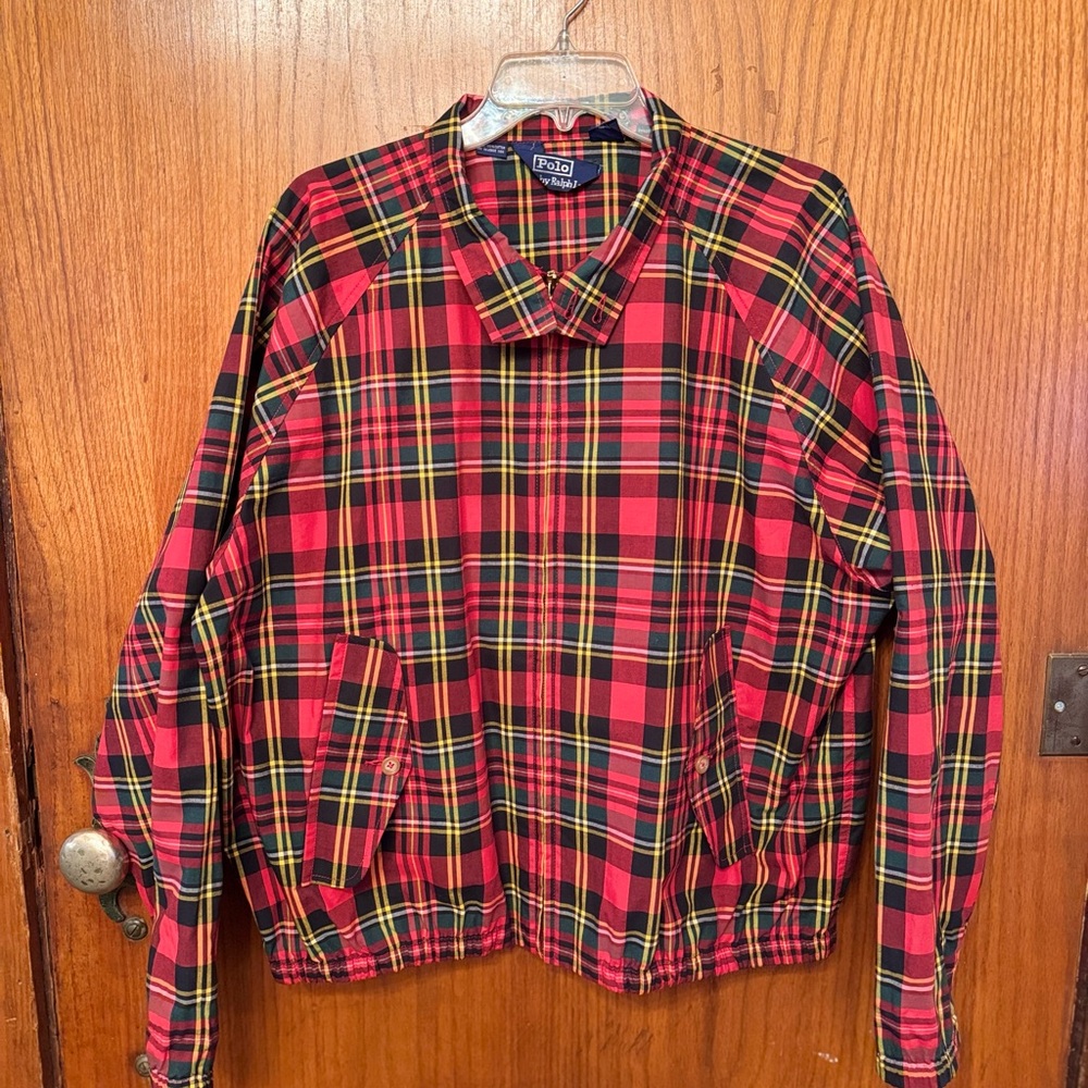 Polo by Ralph Lauren vintage plaid Harrington jacket